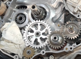 Knormoer Plastic oil pump drive gears | Wild Dog Adventure Riding